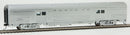 PREORDER WalthersProto 920-9465 HO 73' Budd Baggage Car - Ready to Run - Standard - 1954 El Capitan - Santa Fe (real metal finish)