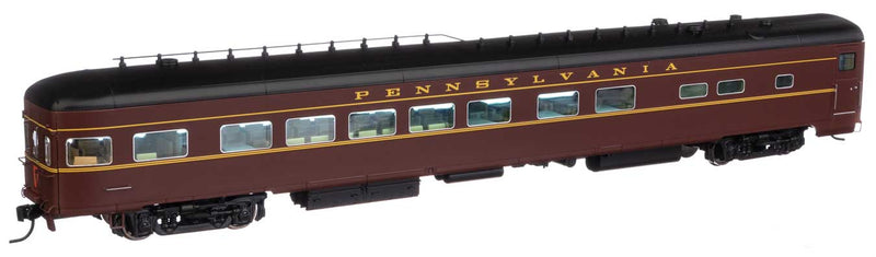 WalthersProto 920-9710 85' Pullman-Standard Buffet-Lounge-Observation -- Pennsylvania Railroad Class POC85ar w/Decals (Tuscan, black, Dulux), HO