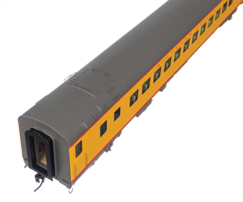 WalthersProto 920-9803 85' Pullman-Standard Southern Pacific 83-C-2 Coach- City of San Francisco -- Southern Pacific(TM) - Standard w/Decals (yellow, gray, red), HO