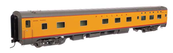 WalthersProto 920-9812 85' Pullman-Standard 6-6-4 Sleeper -- Union Pacific(R) - Standard w/Decals (yellow, gray red), HO