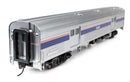 Walthers Proto HO 920-13081 73' Budd Baggage Car, Amtrak Phase IV (black lettering) decal