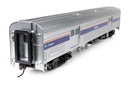 Walthers Proto HO 920-13083 73' Budd Baggage Car, Amtrak Phase IV (white lettering)