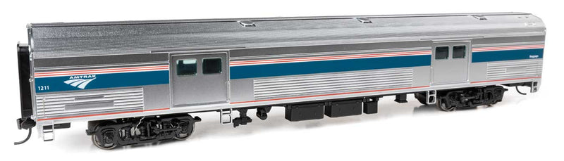 Walthers Proto HO 920-13086 73' Budd Baggage Car, Amtrak Phase VI