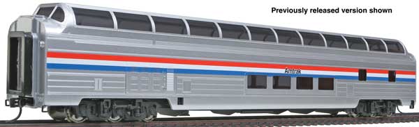 PREORDER WalthersProto 920-13600 HO 85' Great Dome (standard) Amtrak Phase III with decals