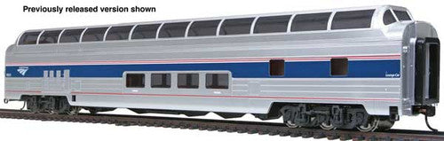 Walthers Proto HO 14605 85' Budd Great Dome, Lighted, Amtrak Ph VI