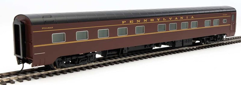 Walthers 920-15303 85' Pullman-Standard 10-6 Sleeper, Plan 4140 - No Skirts -- Pennsylvania Railroad Class PS106A River Series Standard w/Decals, HO
