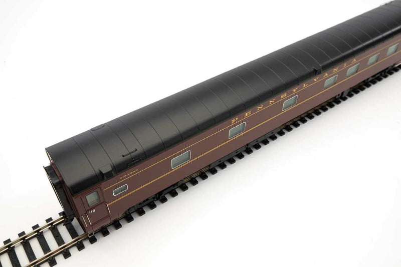 Walthers 920-15303 85' Pullman-Standard 10-6 Sleeper, Plan 4140 - No Skirts -- Pennsylvania Railroad Class PS106A River Series Standard w/Decals, HO