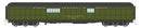 WalthersProto 920-17502 HO 70' Heavyweight Baggage Car - Ready to Run -- Chesapeake & Ohio