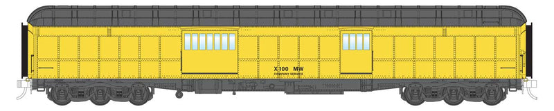 PREORDER WalthersProto 920-17508 HO 70' Heavyweight Baggage Car - Ready to Run -- Maintenance of Way