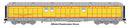 PREORDER WalthersProto 920-17511 HO 70' Heavyweight Baggage Car - Ready to Run -- Union Pacific(R)