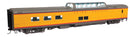 WalthersProto 920-18160 85' American Car & Foundry Dome Diner -- Union Pacific Standard with decals; (yellow, red, gray trucks), HO