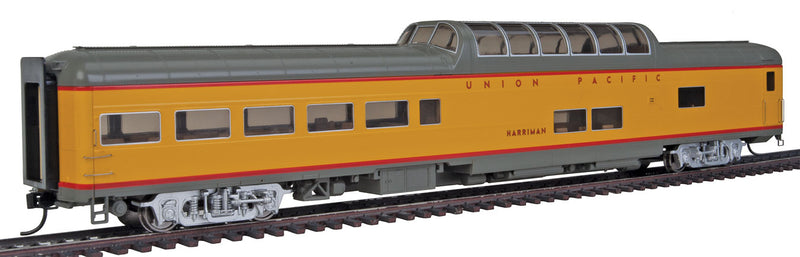 PREORDER WalthersProto 920-18701 HO 85' ACF Dome Lounge - Lighted - Union Pacific(R) Heritage Series - Harriman; Early w/printed name, number decals