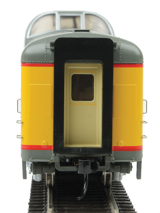 PREORDER WalthersProto 920-18702 HO 85' ACF Dome Lounge - Lighted - Union Pacific(R) Heritage Series - Walter Dean; Early w/printed name, number decals