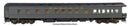PREORDER Walthers Proto HO 920-19714 82' Pullman Heavyweight 3-2 Observation-Lounge, Santa Fe Crystal Brook