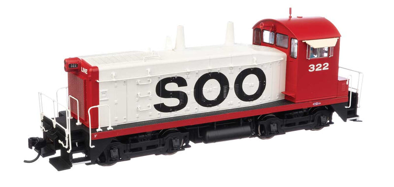 WalthersProto 920-41509 EMD SW1200 - LokSound 5 Sound & DCC -- Soo Line