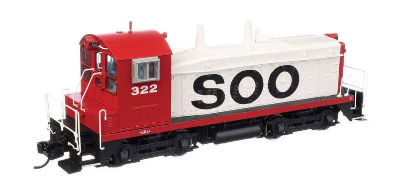 WalthersProto 920-41509 EMD SW1200 - LokSound 5 Sound & DCC -- Soo Line