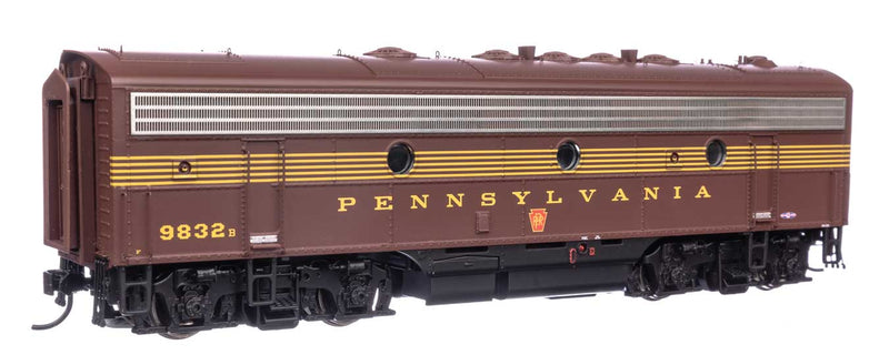 WalthersProto 920-42536 EMD FP7 & F7B - LokSound 5 Sound & DCC -- Pennsylvania Railroad EFP-15 #9832A, EH-15 #9832B (Tuscan 5-Stripe), HO