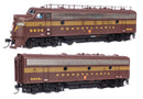 WalthersProto 920-42537 EMD FP7 & F7B - LokSound 5 Sound & DCC - Pennsylvania Railroad EFH-15 #9834A EH-15 #9834B (Tuscan 5-Stripe), HO