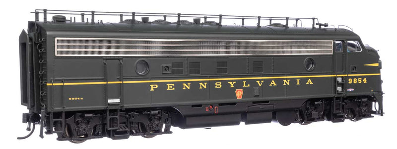 WalthersProto 920-42539 EMD FP7 & F7B LokSound 5 Sound & DCC -- Pennsylvania Railroad EFP-15 #9854A, EH-15 #9854B (Brunswick Green, Keystone), HO