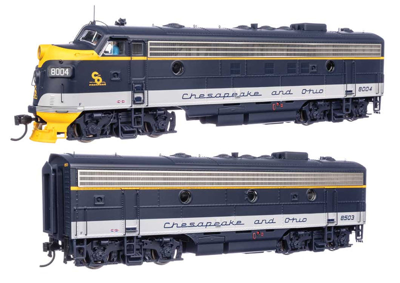 WalthersProto 920-42546 EMD FP7 & F7B - LokSound 5 Sound & DCC -- Chesapeake & Ohio