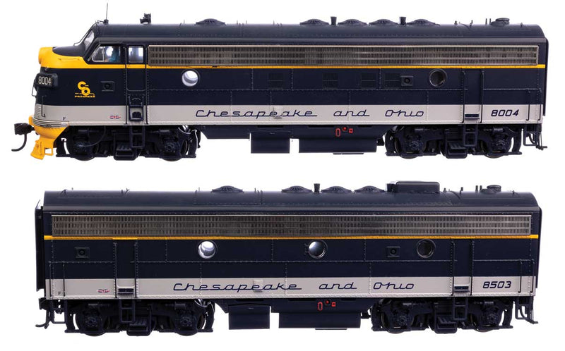 WalthersProto 920-42547 EMD FP7 & F7B - LokSound 5 Sound & DCC -- Chesapeake & Ohio