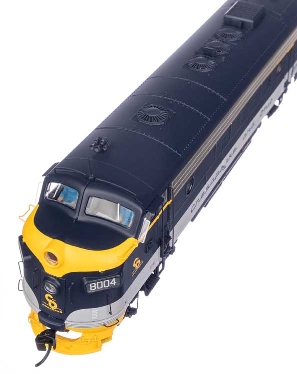 WalthersProto 920-42546 EMD FP7 & F7B - LokSound 5 Sound & DCC -- Chesapeake & Ohio