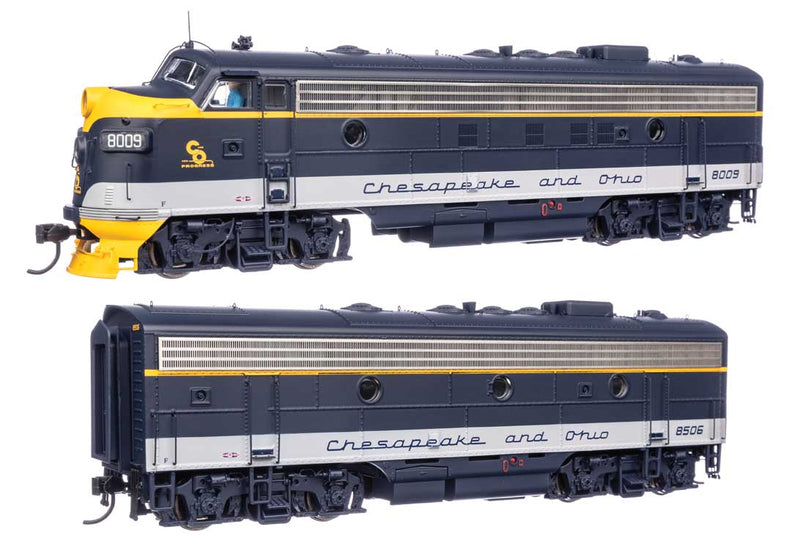 WalthersProto 920-42547 EMD FP7 & F7B - LokSound 5 Sound & DCC -- Chesapeake & Ohio