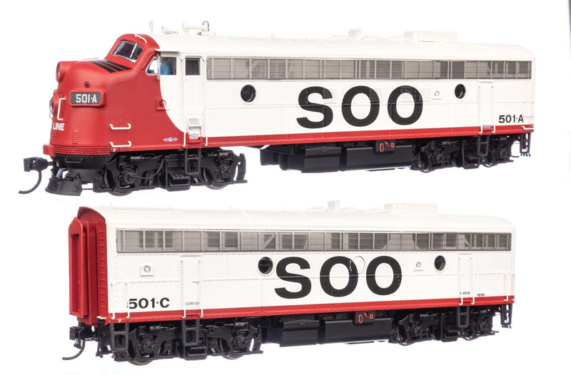 PREORDER WalthersProto 920-42554 EMD FP7 & F7B - LokSound 5 Sound & DCC -- Soo Line