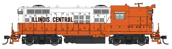 WalthersProto 920-42805 EMD GP9 with LokSound 5 Sound & DCC -- Illinois Central