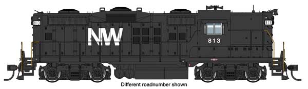 WalthersProto 920-42810 EMD GP9 with LokSound 5 Sound & DCC -- Norfolk & Western