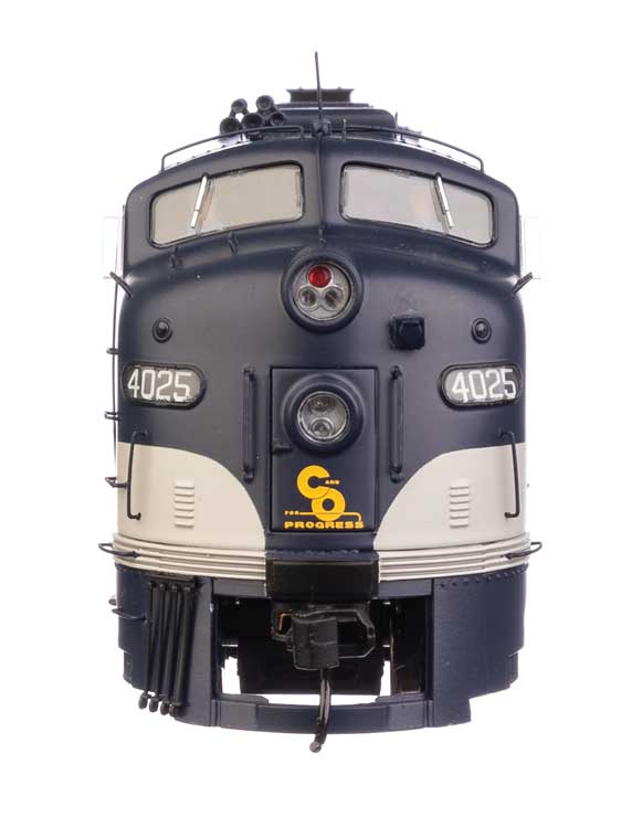 WalthersProto 920-42910 EMD E8 A-A with LokSound 5 Sound & DCC -- Chesapeake & Ohio