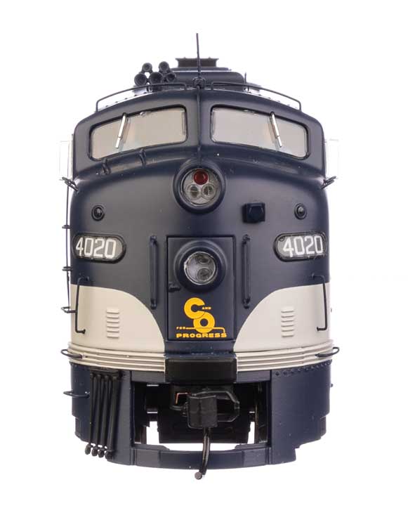 WalthersProto 920-42910 EMD E8 A-A with LokSound 5 Sound & DCC -- Chesapeake & Ohio