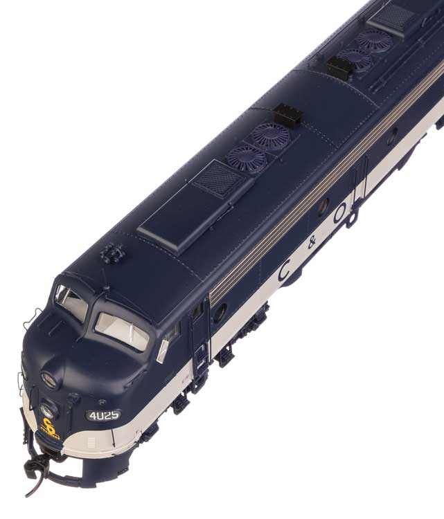 WalthersProto 920-42910 EMD E8 A-A with LokSound 5 Sound & DCC -- Chesapeake & Ohio