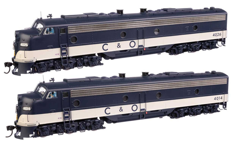 WalthersProto 920-42911 EMD E8 A-A with LokSound 5 Sound & DCC -- Chesapeake & Ohio