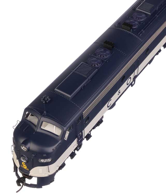 WalthersProto 920-42912  EMD E8A with LokSound 5 Sound & DCC -- Chesapeake & Ohio