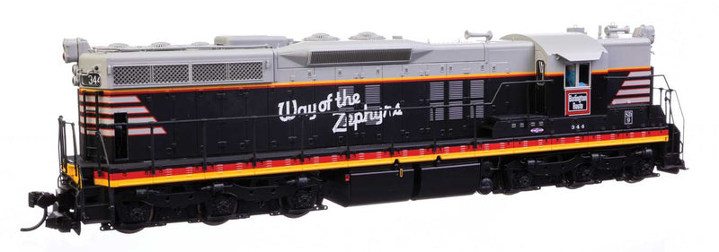 WalthersProto 920-41702 EMD SD9 - ESU LokSound 5 Sound & DCC -- Chicago, Burlington & Quincy