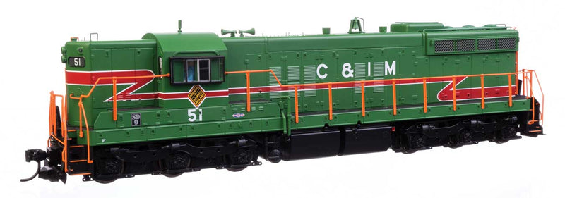 WalthersProto 920-41703 EMD SD9 - ESU LokSound 5 Sound & DCC -- Chicago & Illinois Midland