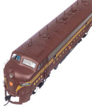 WalthersProto 920-49537 EMD FP7 & F7B Standard DC (No Sound) -- Pennsylvania Railroad EFP-15 #9834A, EH-15 #9834B (Tuscan 5-Stripe), HO