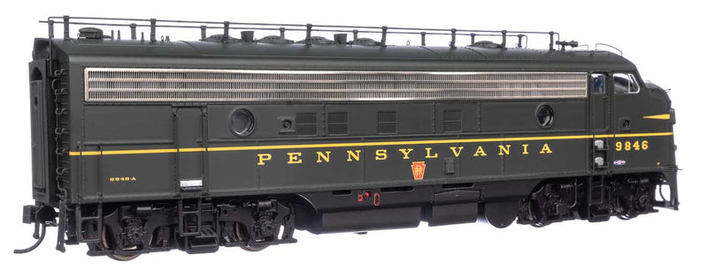 WalthersProto 920-49539 EMD FP7 & F7B Standard DC (No Sound) -- Pennsylvania Railroad EFP-15 #9846A, EH-15 #9846B (Brunswick Green, Keystone), HO