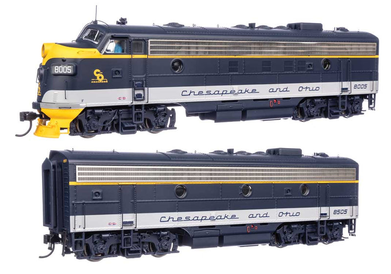 WalthersProto 920-49546 EMD FP7 & F7B Standard DC -- Chesapeake & Ohio