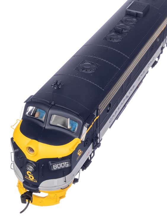 WalthersProto 920-49546 EMD FP7 & F7B Standard DC -- Chesapeake & Ohio