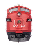 Walthers Proto HO 920-49554 EMD FP7 & F7B, Soo Line