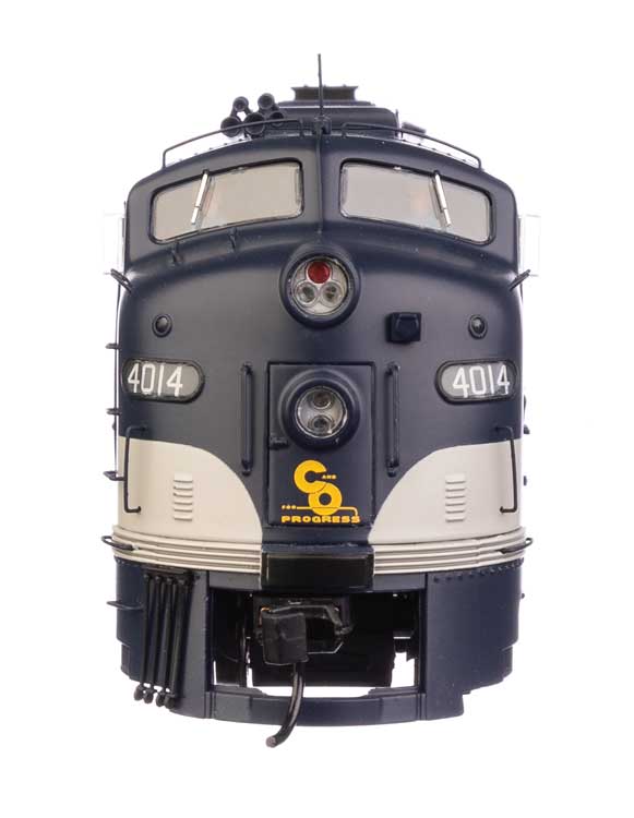 WalthersProto 920-49911   EMD E8 A-A - Standard DC -- Chesapeake & Ohio