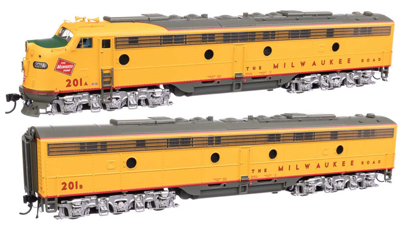 WalthersProto 920-49950  EMD E9A - B - Standard DC -- Milwaukee Road