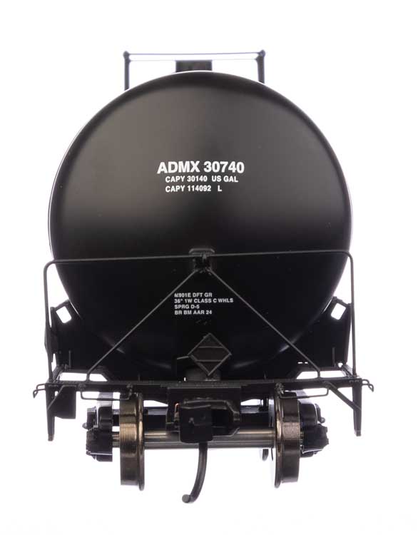 WalthersProto 920-100623  55' Trinity 30,145-Gallon Tank Car - Ready to Run -- Archer-Daniels-Midland ADMX