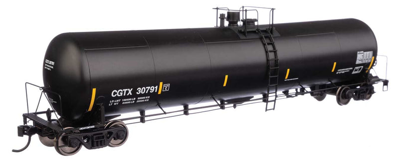 WalthersProto 920-100628  55' Trinity 30,145-Gallon Tank Car - Ready to Run -- Canadian General Transit CGTX