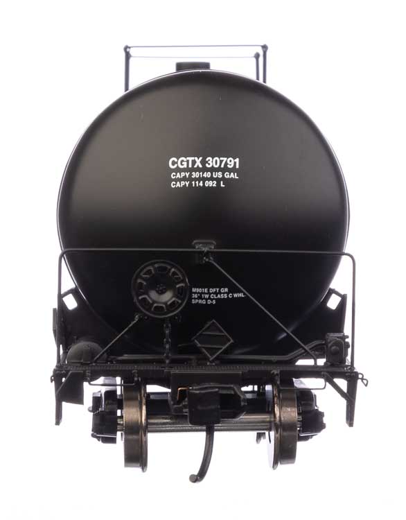 WalthersProto 920-100628  55' Trinity 30,145-Gallon Tank Car - Ready to Run -- Canadian General Transit CGTX