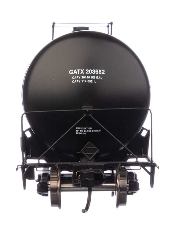 WalthersProto 920-100629  55' Trinity 30,145-Gallon Tank Car - Ready to Run -- GATX Corporation GATX