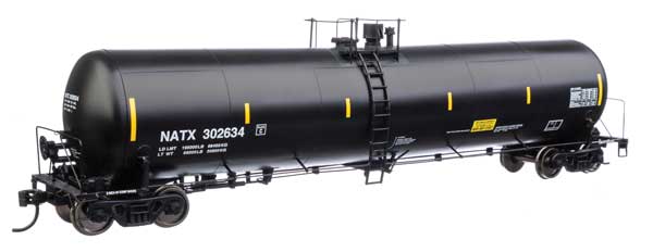WalthersProto 920-100635  55' Trinity 30,145-Gallon Tank Car - Ready to Run -- North American Tank Line NATX