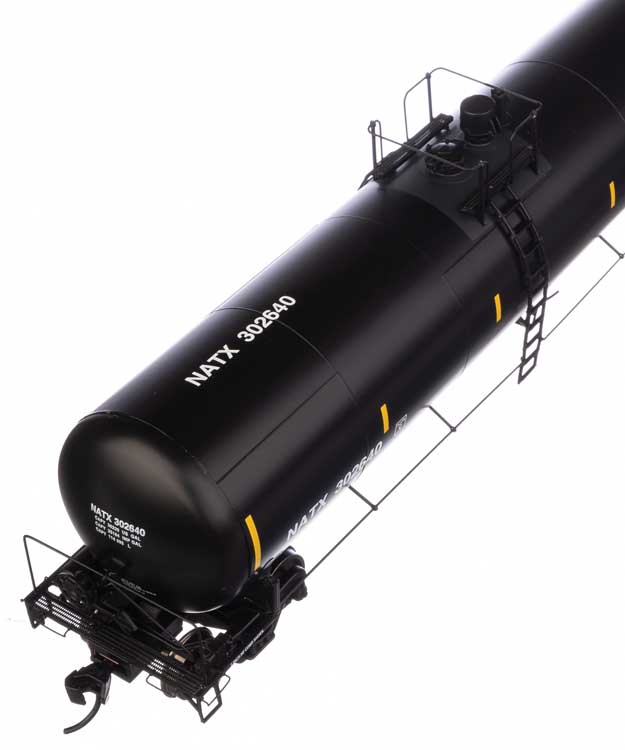 WalthersProto 920-100634  55' Trinity 30,145-Gallon Tank Car - Ready to Run -- North American Tank Line NATX